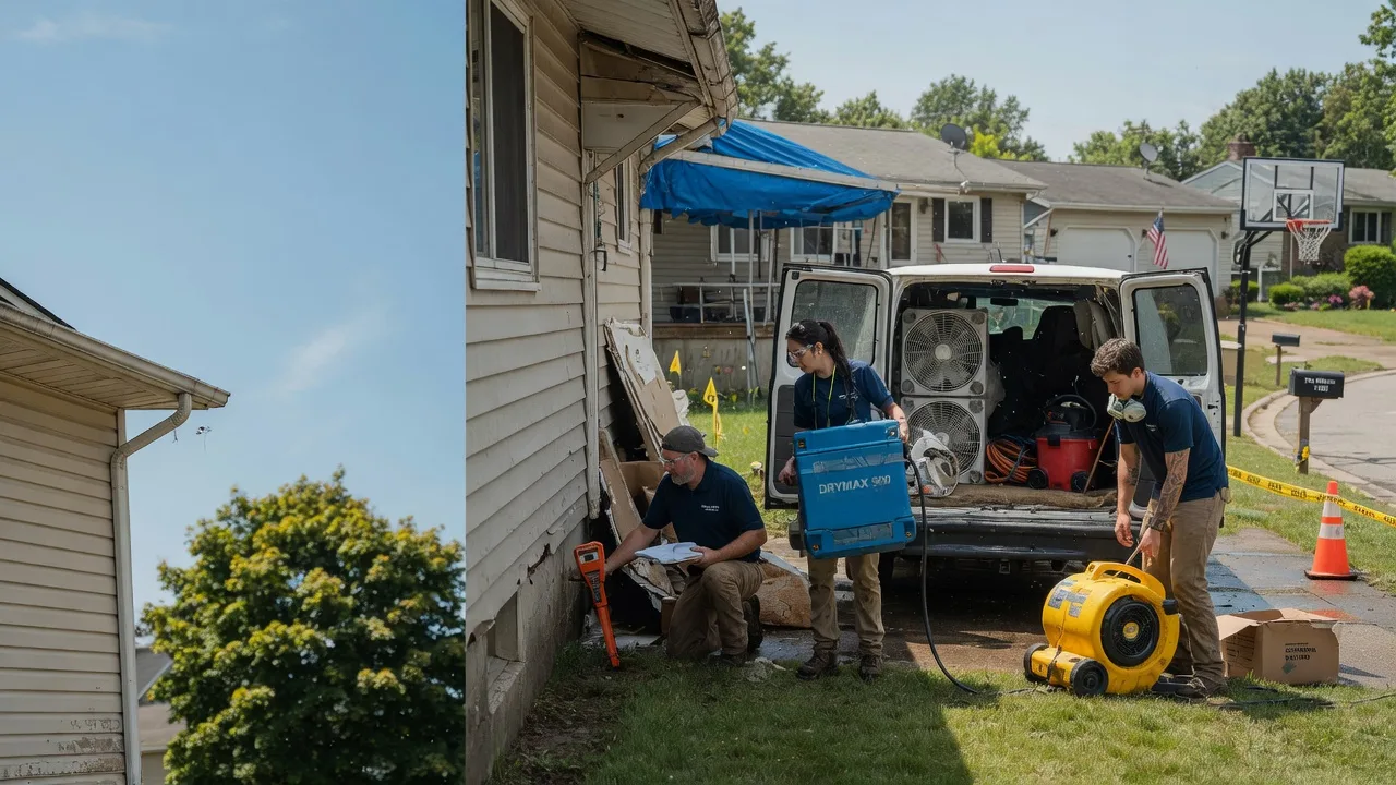 Ceiling Leak Cleanup in Bath, MI near me