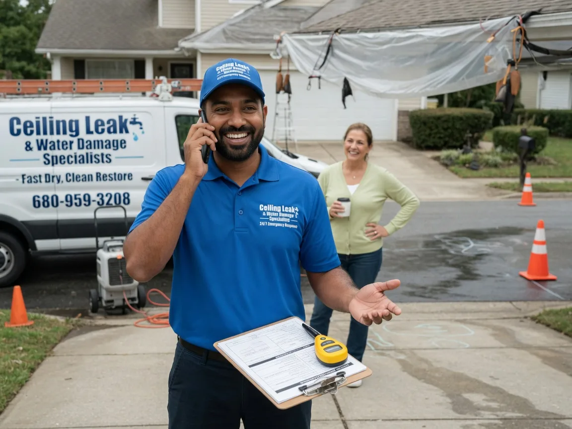 Ceiling Leak Cleanup Bath, MI FAQs
